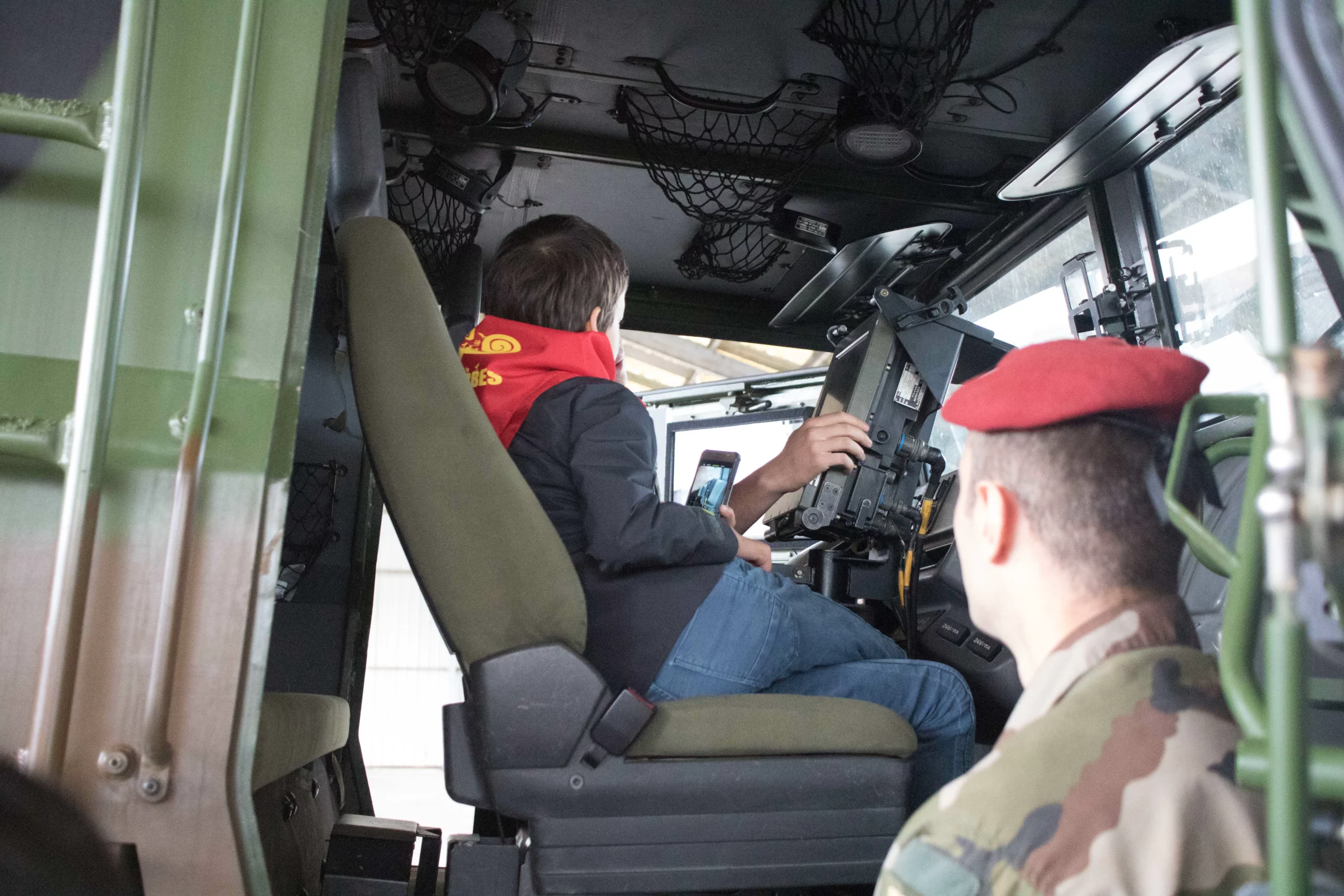 Fêtes de Tarbes - visite du régiment
